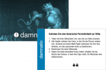Dantes Reise durch die Hölle: Aktionskarten